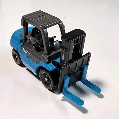 Carretilla elevadora híbrida Tomica Tomy #70 azul Toyota Geneo 1/60 diecast/plástico Foto 1 de 4