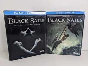 Black Sails: the Complete First & Second Season (Blu-ray, 2014-15) Lenticular - Picture 1 of 3