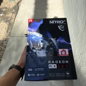Sapphire Nitro RADEON RX580 8GB Gaming GDDR5 Graphics Cards - Picture 1 of 3