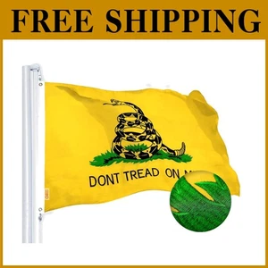 Don't Tread on Me Flag | Embroidered Design | 3x5 Ft - Foto 1 di 10