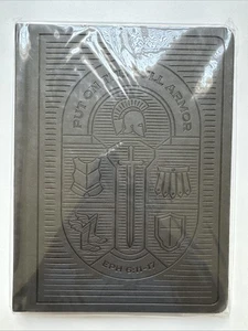 Armor of God Journal Stahlgrau Kunstleder von Bella Paper (2024) mit Schrift - Bild 1 von 5