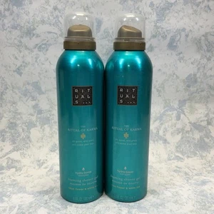 RITUALS Foaming Shower Gel Lotus Flower & White Tea 6.7oz ( Lot of 2 ) Exp 06/27 - Picture 1 of 6