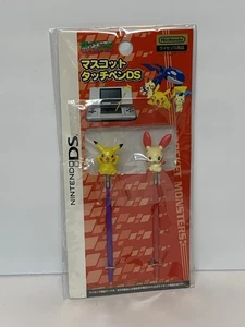Rare Pocket Monsters Pokémon Nintendo DS Stylus Pen ~ Pikachu & Plusle NEW - Picture 1 of 8