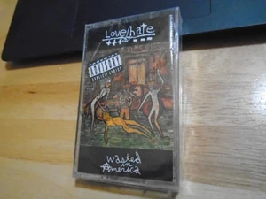 SEALED RARE OOP Love/Hate CASSETTE TAPE Wasted n America RATT Quiet Riot LA Guns - Picture 1 of 3