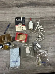 Vintage TEAC TZ-252 Oil Kit Tape Recorder Oil & Polisher Needle Parts - Picture 1 of 10