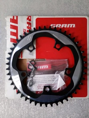SRAM X-Sync 1 Cring Chainring 46T 1x11 Speed 5-Bolt 110mm BCD Ring Cx Road z973 - Image 1 of 4