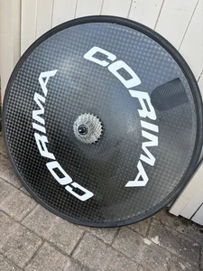 Corima Tubular Disc Wheel, Rim Brake, Shimano 11 Speed Hub, Very little use - Picture 1 of 11