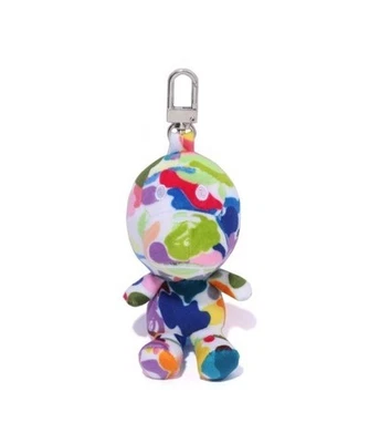 *A BATHING APE Ladies' Goods MULTI CAMO BABY MILO PLUSH DOLL KEYCHAIN 2L80282008 - Image 1 of 3