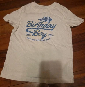 Geburtstag Junge Rennwagen Rennen T-Shirt Größe 5T - Bild 1 von 1