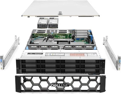 戴尔 PowerEdge R740xd 2x Xeon 金色 6144 16C 128GB RAM 12×3.5 英寸托架 — 第 1/4 张图片