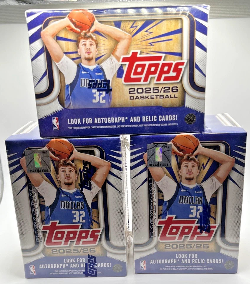 2025-26 Topps Basketball Value Blaster Box Fanatics Factory
