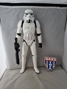 Star Wars Modellino Stormtrooper Jumbo XL 18" con Blaster Jakks Big Fig - Foto 1 di 5