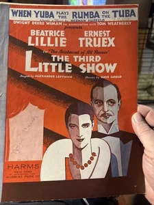 Partituras M BEATRICE LILLIE de THE THIRD LITTLE SHOW 'Tuba Rhumba' - Imagen 1 de 1