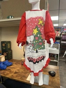 Camisón vintage candelabros Snoopy manga larga niñas talla 10 - Imagen 1 de 8