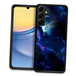 CARLOCA Compatible with Samsung Galaxy A15 5G Samsung A15 5G Blue Purple Clouds - Picture 1 of 8