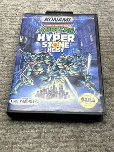 Teenage Mutant Ninja Turtles: The Hyperstone Heist (Genesis, 1992) mit Box Art  - Bild 1 von 4