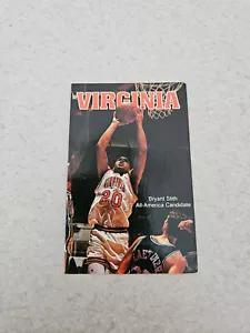 ES23 Virginia, Univ 1991/1992 Men's Basketball Pocket Schedule Card - Menswear - Picture 1 of 2