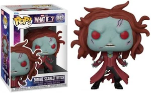 What If...? TV Series Zombie Scarlet Witch Vinyl POP! Figure Toy #943 FUNKO NIB - Picture 1 of 1