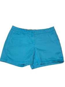 Pantalones Cortos Clásicos Crown & Ivy Azul Brillante Color Verano Para Mujer Talla 8 - Imagen 1 de 7