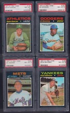 PSA 8 1971 OPC O-pee-chee #183 Gil Hodges New York Mets LOW POP  22 ONLY READ