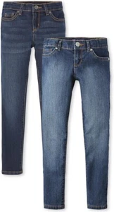 Pair of The Children's Place Girls' Stretch Skinny Jeans Size 5 - Picture 1 of 4