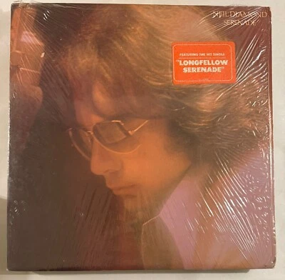 NEIL DIAMOND – LONGFELLOW SERENADE - VINYL LP BLACK PC32919 COLUMBIA - VG+ - A25 - Image 1 of 2