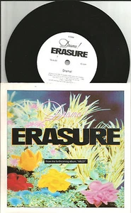 ERASURE Drama w/ UNRELEASED Trk ORIGINAL MUTE 89 EUROPE 7 INCH vinyl USA seller - Picture 1 of 1