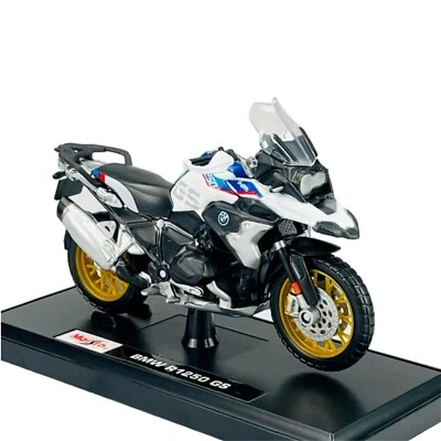 Maisto Special Edition BMW R1250 GS moto die cast in scala 1:18 da collezione - Immagine 1 di 4