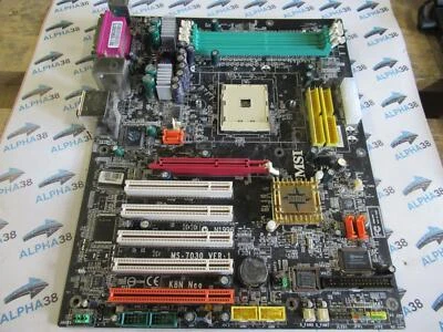 MSI MS-7030 NFORCE 3 250 3X DDR1 RAM SOCKET 754 PLACA BASE ATX K8N NEO - Imagen 1 de 2