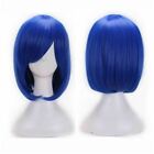 32cm Short Bob Cosplay Wig Multicolor Heat Resistant For Women Full Wigs Gift