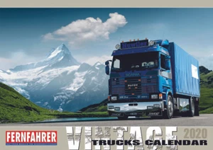 Vintage Trucks Kalender 2020 Wandkalender Trucks Oldtimer - Picture 1 of 1