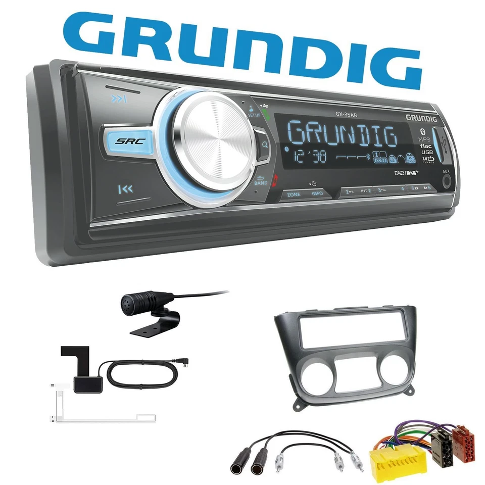 Grundig Digital Autoradio Bluetooth DAB USB für Nissan Almera II 2000-2006
