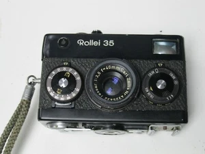 Rollei 35 35mm Film Camera 40mm F:3.5 lens TESTED - WORKING Shutter!!! - Picture 1 of 6