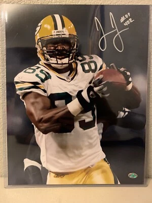 James Jones Signed Green Bay Packers 11x14 Photo LOF - Image 1 of 4