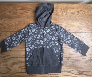 Mickey Mouse Jumping Beans Softest Tee Zipup Gray Hoodie Size 3T - Picture 1 of 3