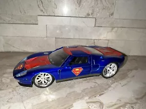 JADA 2005 Ford Mustang GT Superman Diecast 1:32 SCALE. (No Box) - Picture 1 of 7