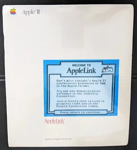 RARO 1988 AppleLink Edición Personal Pre-AOL Coleccionable Programa Disco Set SELLADO - Imagen 1 de 6