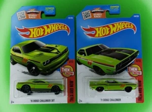 Hot Wheels - '71 Dodge Challenger and '15 Dodge Challenger SRT - Picture 1 of 4