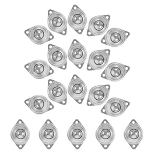 24 Pcs Universal Wheel Steel Ball Caster Wheels Small for Projects - Picture 1 of 12