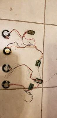 Model Train Speaker Part Accessory Set of Four(Two 3V & Two 9V) - Image 1 of 4