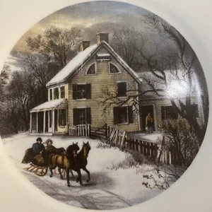 Museum of City of New York Currier & Ives Teller - 4er Set - Bild 1 von 9