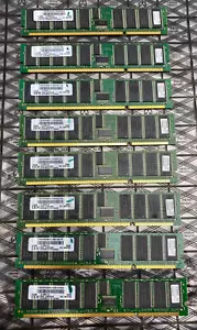Lot(8) IBM 53P3228 1GB 512MB x4 266GHz ECC DDR - Picture 1 of 4