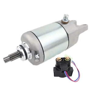 Starter Motor & Solenoid Relay for HONDA FourTrax300 TRX300 TRX300FW 1988-2000 - Picture 1 of 15