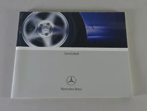Scheckheft / Serviceheft blanko Mercedes-Benz E-Klasse W211 Stand 10/2001 - Bild 1 von 3