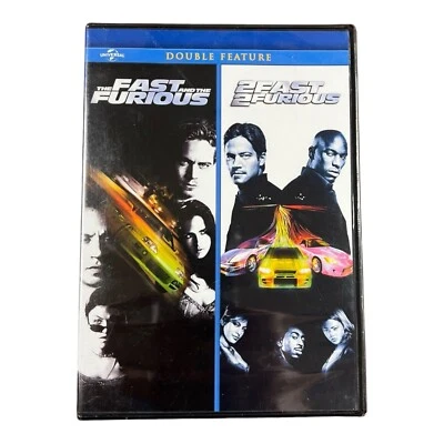 The Fast and the Furious / 2 Fast 2 Furious (DVD, 2002) Paul Walker & VIN Diesel - Image 1 of 2
