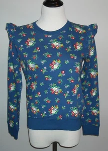 NWT Polo Ralph Lauren Girl's Flower Print Sweatshirt Size XL Color Multi $65 - Picture 1 of 5