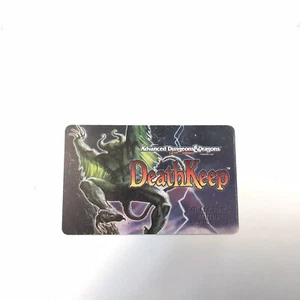 Scheda telefono 3DO Advanced Dungeons & Dragons AD&D Deathkeep gioco suggerimento solo rara - Foto 1 di 2