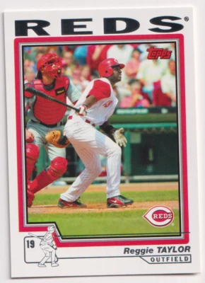 2004 Topps #142 Reggie Taylor Cincinnati Reds - Image 1 of 2