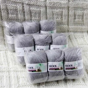 Sale 9 Ballsx50gr LACE Rugs Acrylic Wool Cashmere Hand Crochet Knitting Yarn 932 - Picture 1 of 24