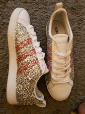 adidas mit glitzer kappe